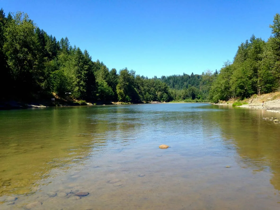 Sandy River near Estacada Oregon